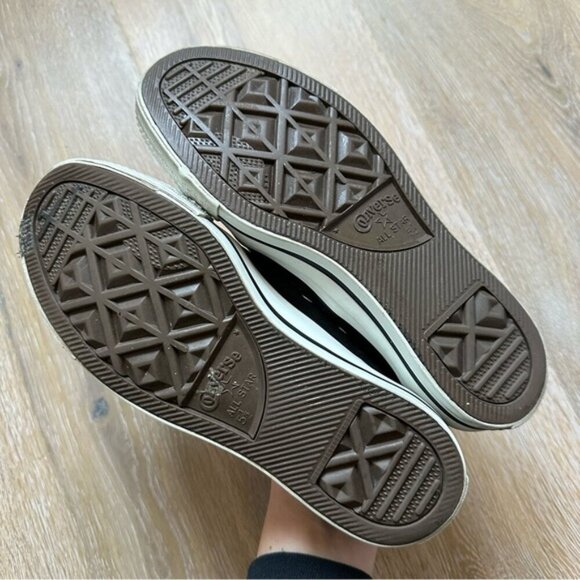 Converse All Star Low Top Black Chuck Taylor Unisex - Men's 5.5 - Women's 7.5 - Picture 7 of 11